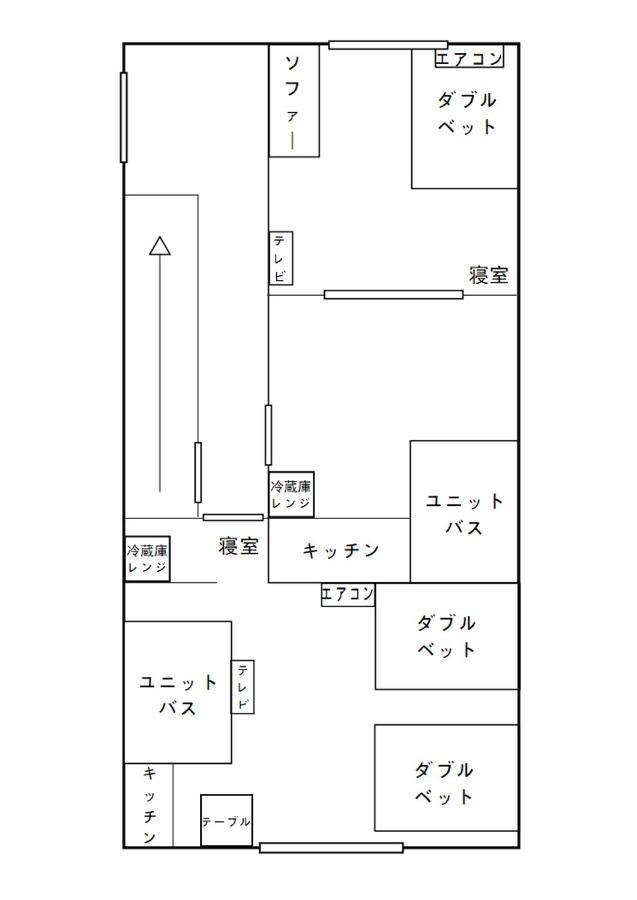 אוסקה Namba Tsutenkaku High Class Villa מראה חיצוני תמונה